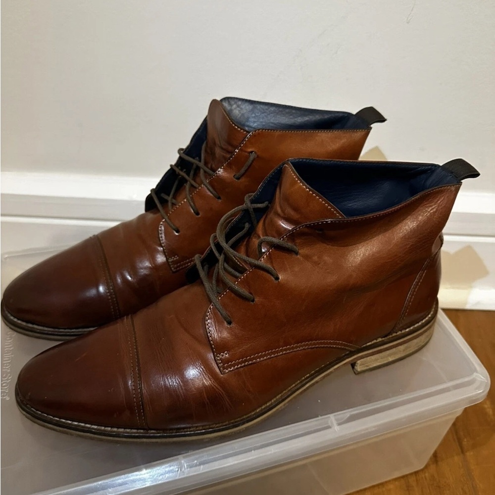 Johnston & Murphy Ankle Boots Tan / Brown Sz. 10